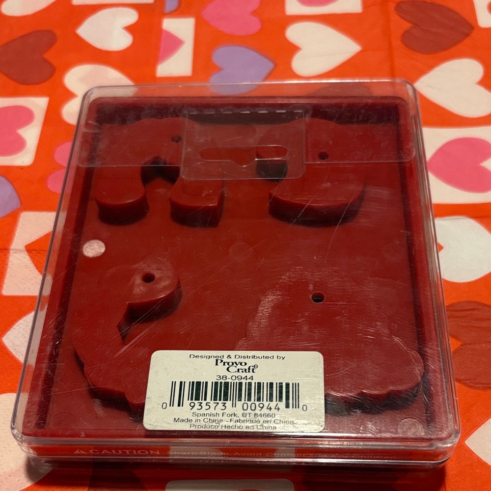 Sizzix Red Doll Hair Die